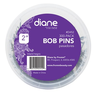 Diane Bobby Pins- Black 300 pack 2 inch